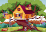 create children story book illustration, picture book